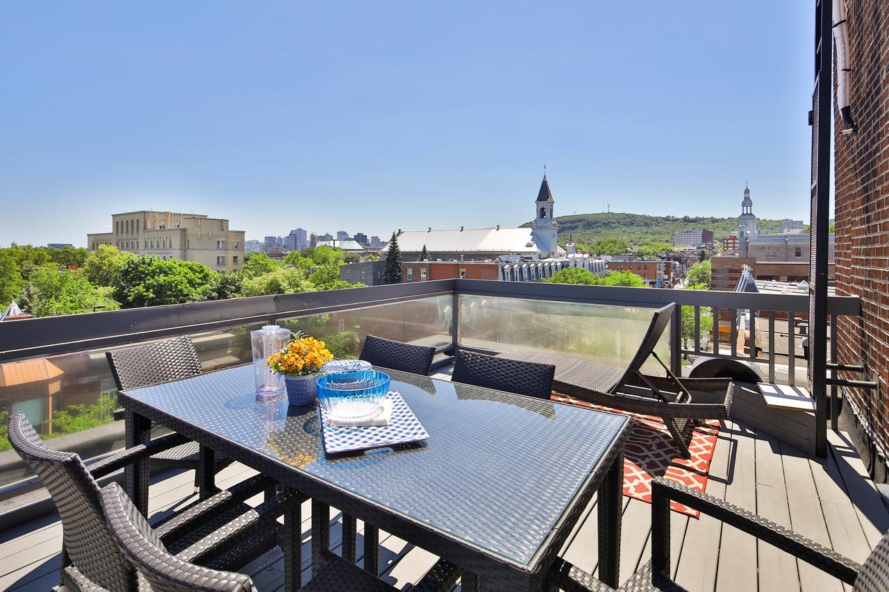 Apartamento Les Lofts Du Mont Royal Montreal Exterior foto